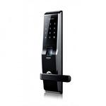 фото Врезной биометрический дверной замок samsung черный shs-h705 fbк/en