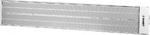 фото Обогреватель инфракрасный ЗУБР МАСТЕР  рифлёная панель, потолочный, закрытого типа, ТЭН, 2,0кВт, 3,0 м, 220В