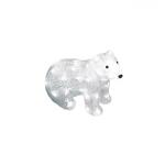 фото Фигурка светодиодная &#171;Белый медведь-4&#187; 25x31см (11037) ULD-M3125-040/STA
